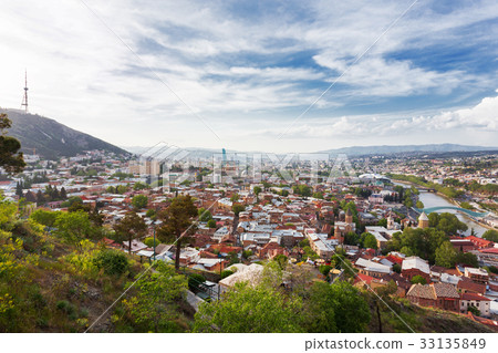 Panorama view of Tbilisi, capital of Georgia Panorama view of Tbilisi, capital of Georgia 33135849