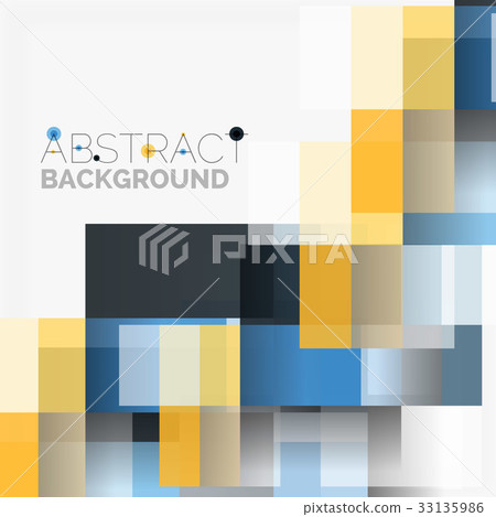 Abstract blocks template design background, simple - Stock Illustration ...