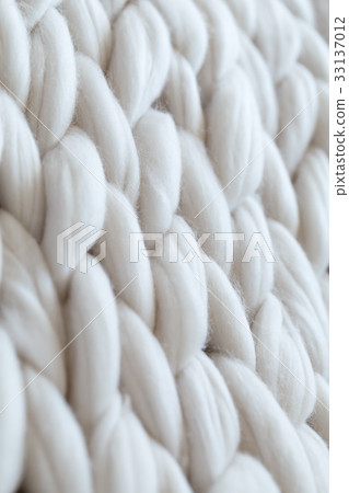 Super chunky yarn, white plaid Super chunky yarn, white plaid 33137012