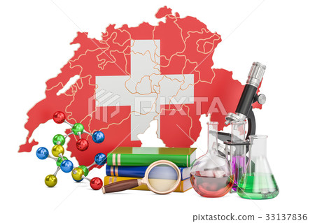 Scientific research in Switzerland concept Scientific research in Switzerland concept 33137836