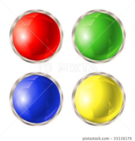 Set of colored buttons Set of colored buttons 33138178