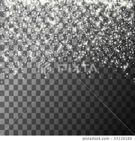 Falling snowflakes isolated Falling snowflakes isolated 33138189