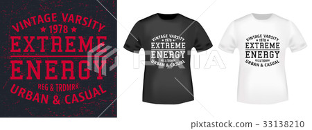 T Shirt Print Vintage Design Stock Illustration 33138210 Pixta