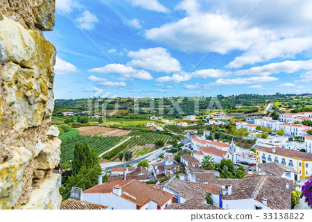 The landscape of Obidos The landscape of Obidos 33138822
