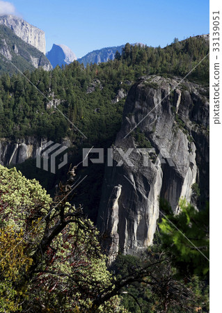 A view from the observatory that overlooks the half dome in the distance A view from the observatory that overlooks the half dome in the distance 33139051