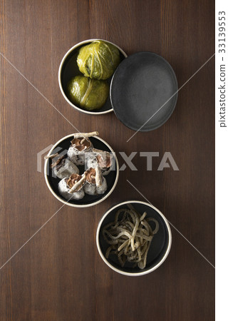 Dried sweet potato and seaweed Dried sweet potato and seaweed 33139553