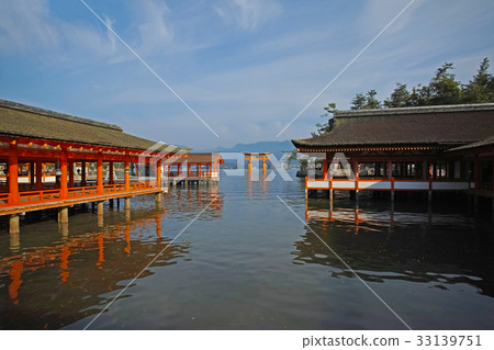 從Kinagata看到的Otorii嚴島神社 33139751