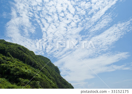 Iris cloud seen in the sky of Awaji Island 33152175