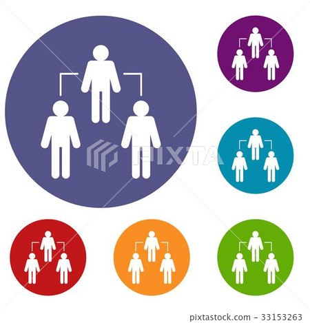Social network icons set Social network icons set 33153263