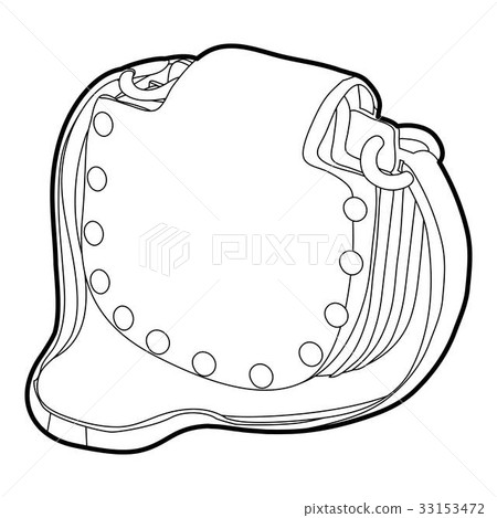 Woman handbag icon outline 33153472