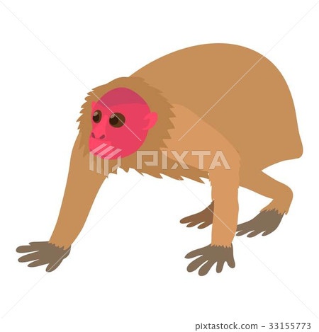 Bald wakari icon, cartoon style Bald wakari icon, cartoon style 33155773
