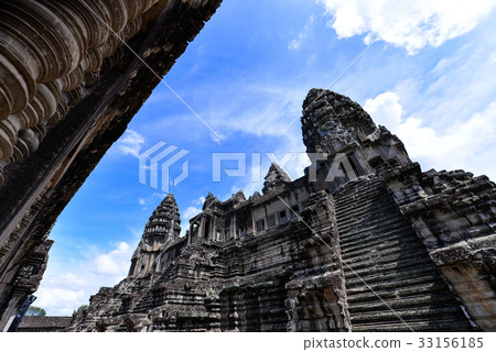 Angkor Wat is a temple complex in Cambodia Angkor Wat is a temple complex in Cambodia 33156185
