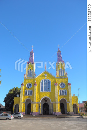 Basilica of San Francesco on Chiloe Island Basilica of San Francesco on Chiloe Island 33158700