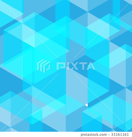 Abstract blue color geometric shape background - Stock Illustration ...