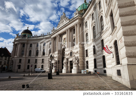 St. Michael's Wing of Hofburg Palace in Vienna St. Michael's Wing of Hofburg Palace in Vienna 33161635