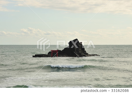 Watashima Moriya Coast Katsuura City Chiba Ken Stock Photo