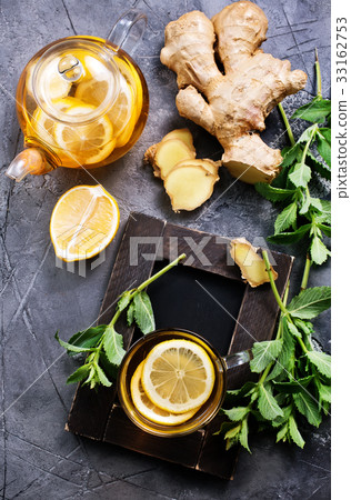 ginger, mint and tea ginger, mint and tea 33162753