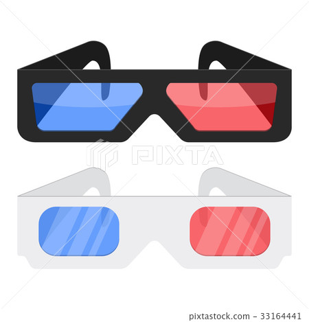 3d cinema glasses 33164441
