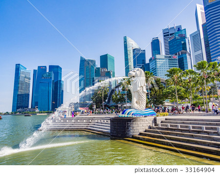 魚尾獅新加坡 33164904