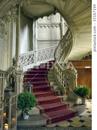 Thun 23 July 2017 Schadau castle stairway Thun 23 July 2017 Schadau castle stairway 33167194