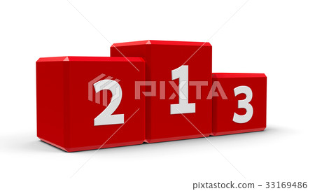 Red podium isometry #2 Red podium isometry #2 33169486