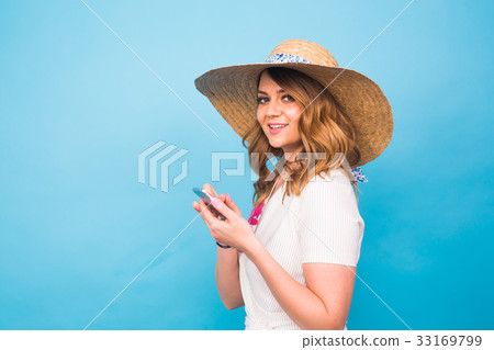 Technology, people and modern devices concept - Technology, people and modern devices concept - 33169799