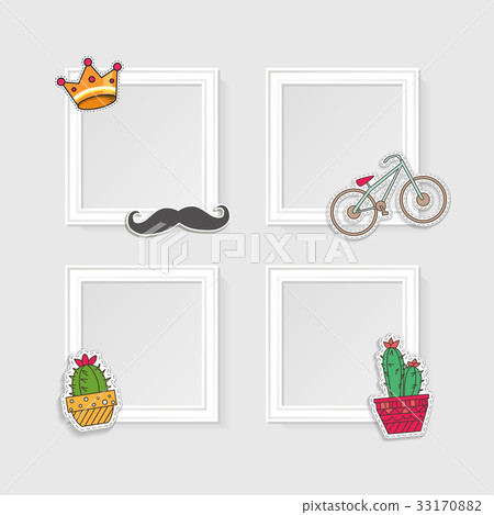 Realistic photo frames Realistic photo frames 33170882