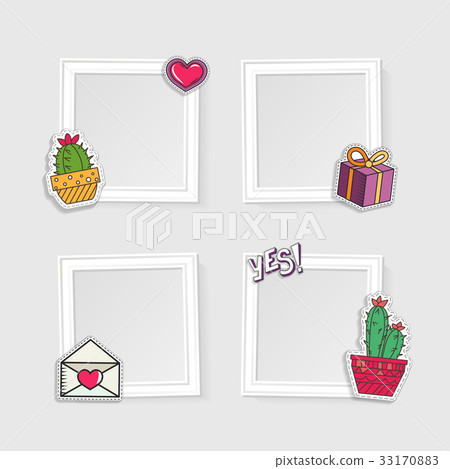 Realistic photo frames Realistic photo frames 33170883