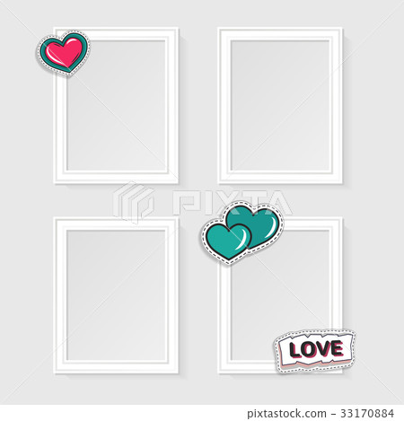 Realistic photo frames Realistic photo frames 33170884