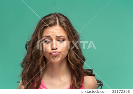 The portrait of disaffected woman The portrait of disaffected woman 33172898