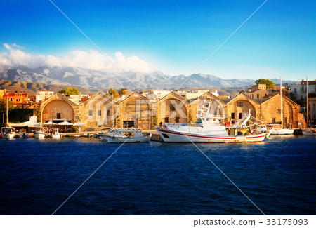habour of Chania, Crete, Greece habour of Chania, Crete, Greece 33175093