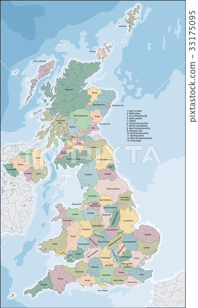 Map of United Kingdom Map of United Kingdom 33175095