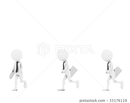 3d people - human character, person with briefcase 3d people - human character, person with briefcase 33176119