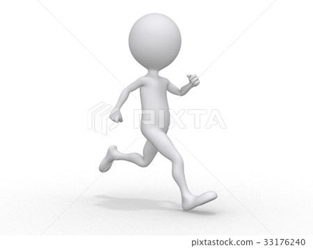 Running 3d character 33176240