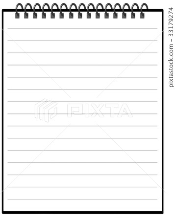 Notepad Stock Illustration