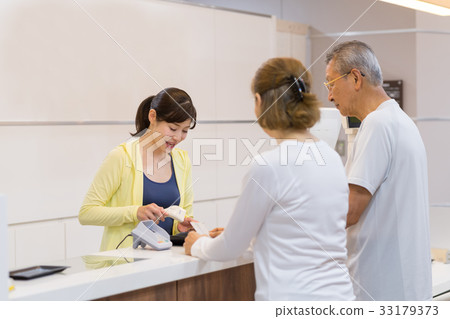 Gym active senior receptionist sports club image Gym active senior receptionist sports club image 33179373