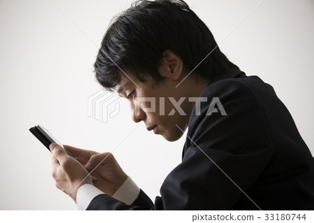 Tired office worker 33180744