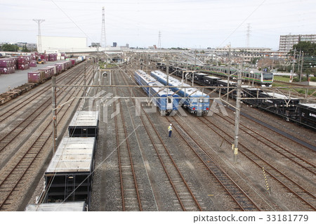 Series 14 Tobu Car Detained at Kumagaya Freight Terminal Station Series 14 Tobu Car Detained at Kumagaya Freight Terminal Station 33181779