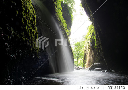 White waterfall White waterfall 33184150