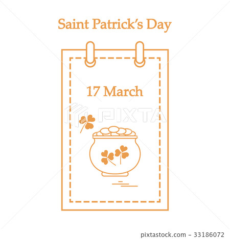 different symbols for St. Patrick's Day  33186072