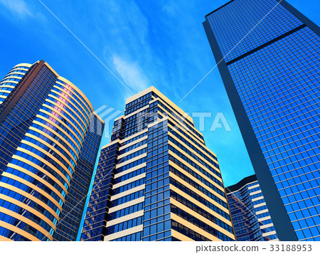 Modern business buildings 33188953