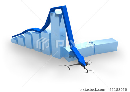 Blue crisis chart 33188956
