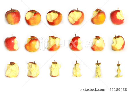Apple eating 33189488
