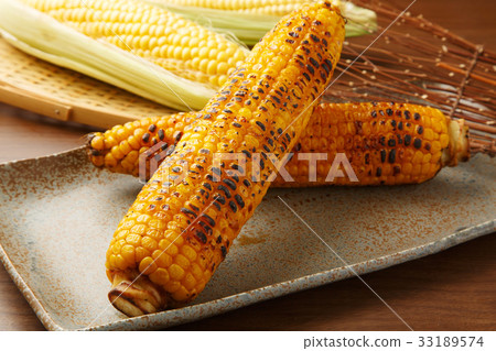 烤玉米 33189574