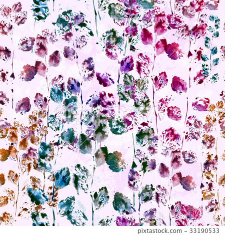 Nature seamless pattern background - Stock Illustration [33190533] - PIXTA