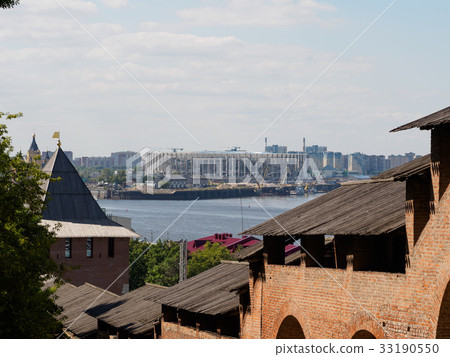 world cup 2018 stadium and kremlin wall world cup 2018 stadium and kremlin wall 33190550