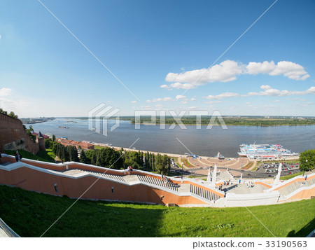 volga river embankment volga river embankment 33190563