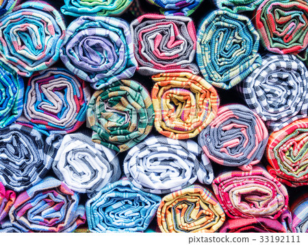 Thai local handmade fabric Thai local handmade fabric 33192111