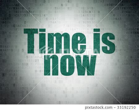Timeline concept: Time is Now on Digital Data Timeline concept: Time is Now on Digital Data 33192250