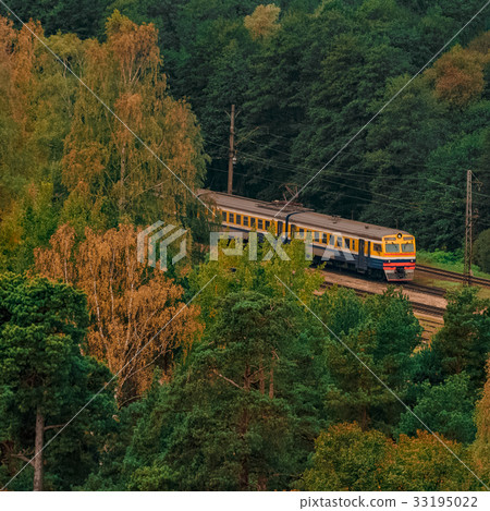Passenger electric train 33195022
